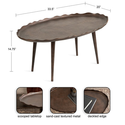 Alessia Oval Coffee Table