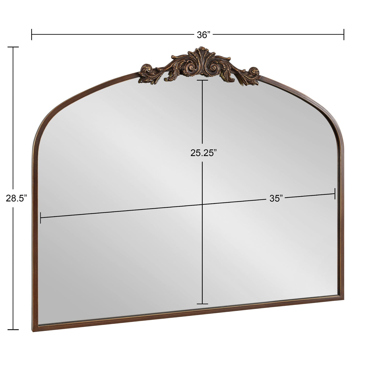 Arendahl Traditional Arch Mirror
