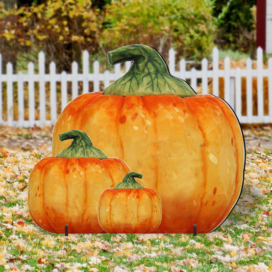 Harvest Pumpkin Halloween Large Outdoor Decor by G. DeBrekht Thanksgiving Halloween Decor - 8158414-2F