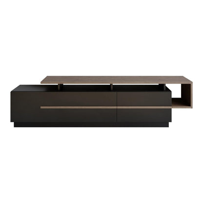 Pia 71" TV Stand and Media Console with Cabinets and Shelves for TVs up to 80"