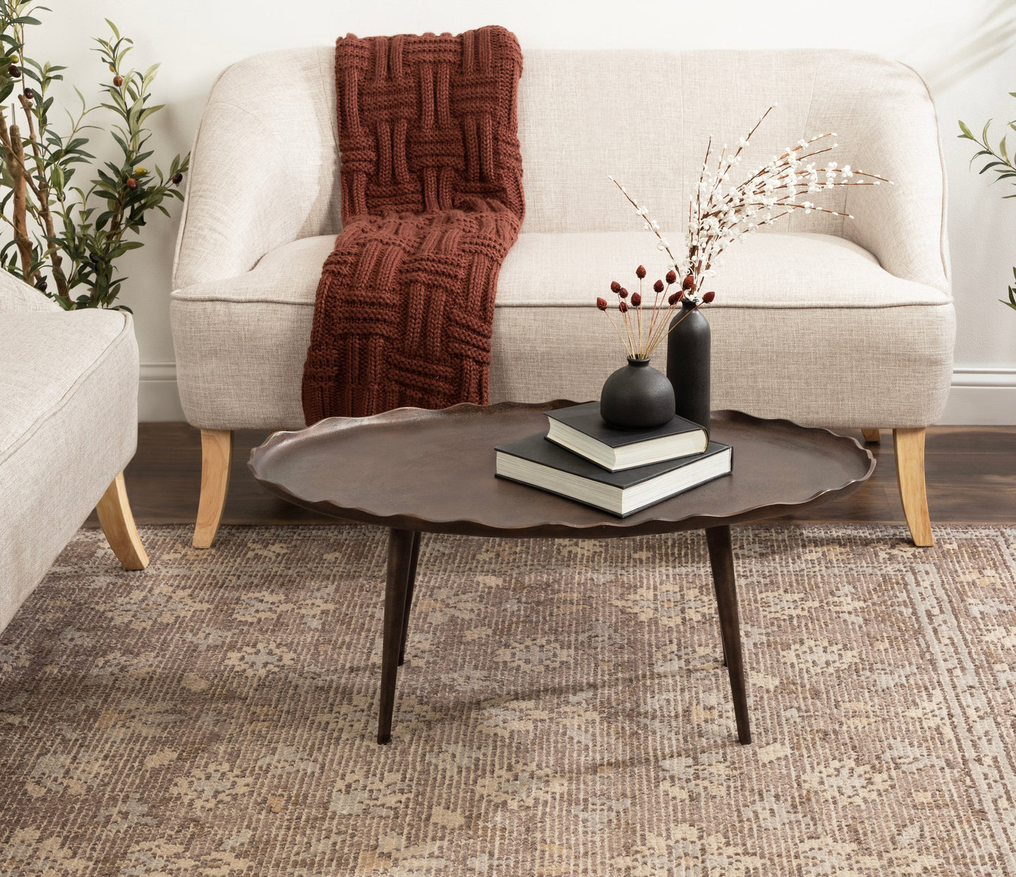 Alessia Oval Coffee Table