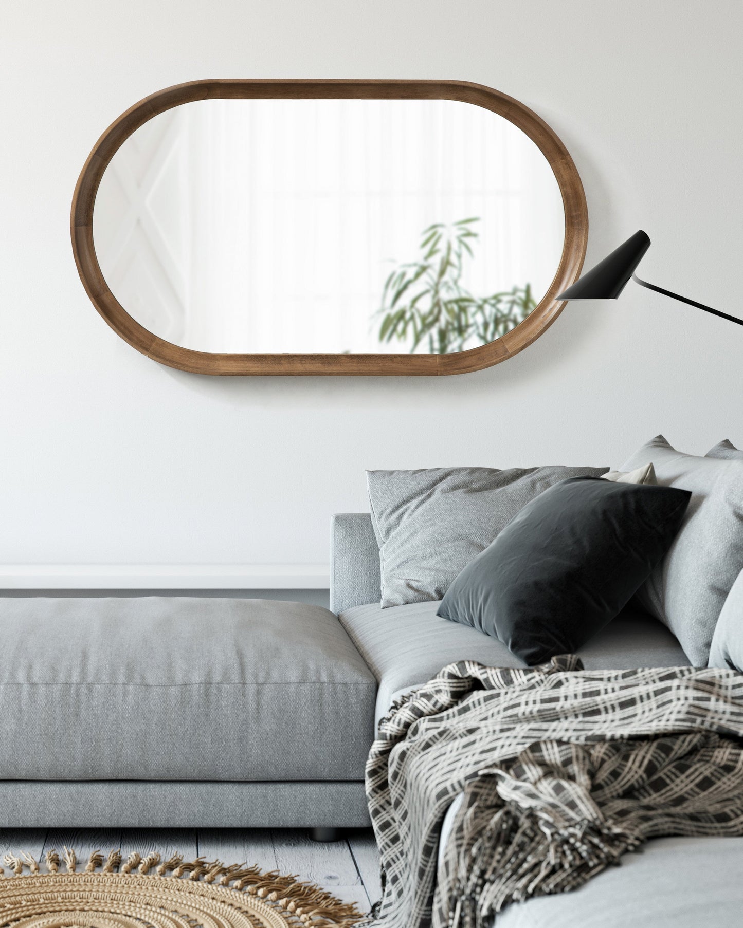 Hatherleigh Capsule Wall Mirror