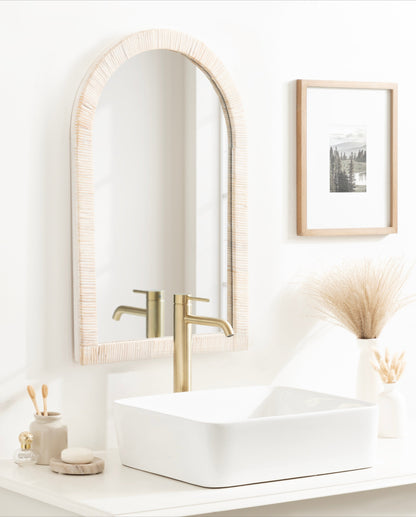 Rahfy Arch Framed Wall Mirror
