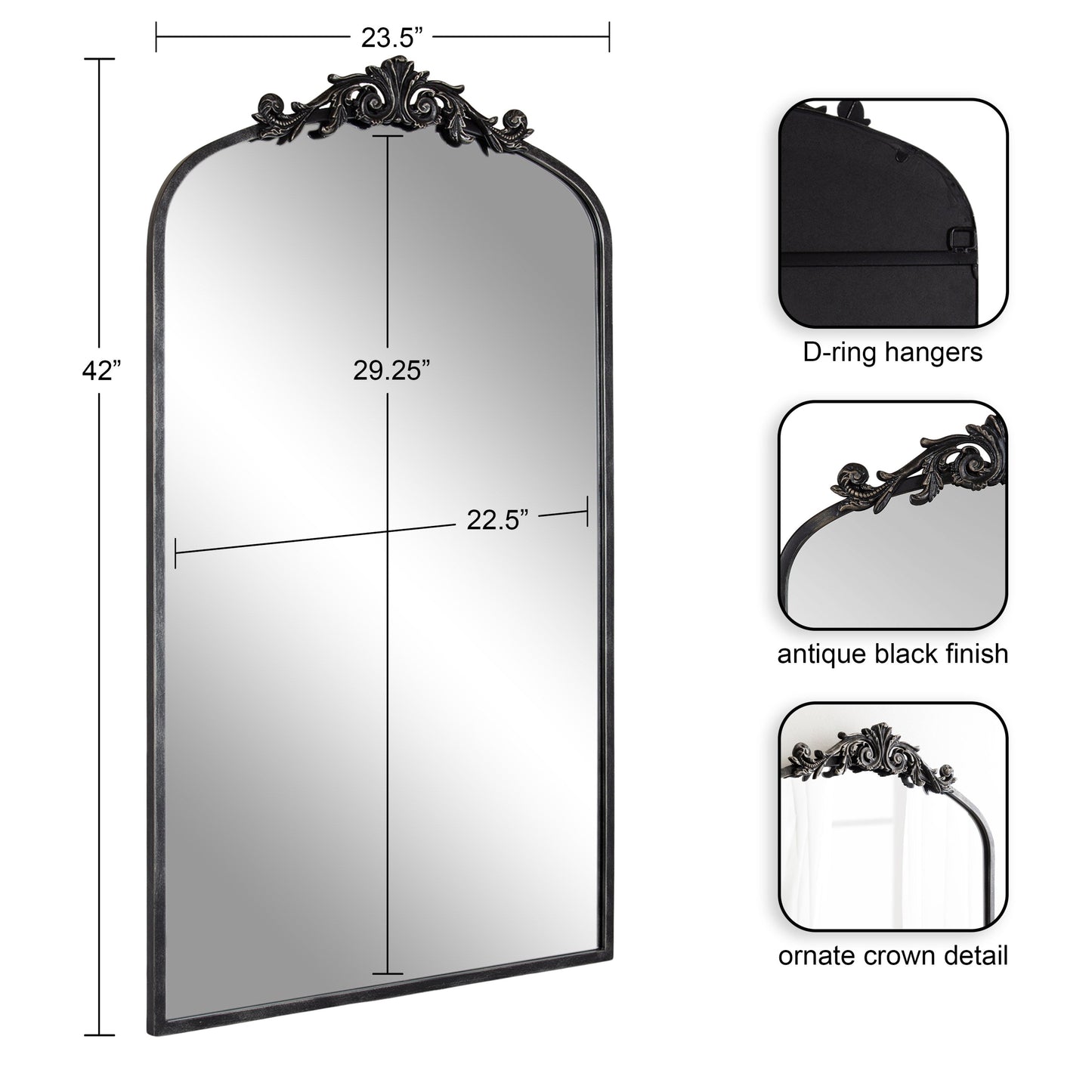 Arendahl Traditional Arch Mirror