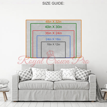Lamb of God Canvas Wall Art, Stained Glass Lamb of God Print, Mountain Sheep and Cross, Faith Of God Print, Religious Decor, Church Decor