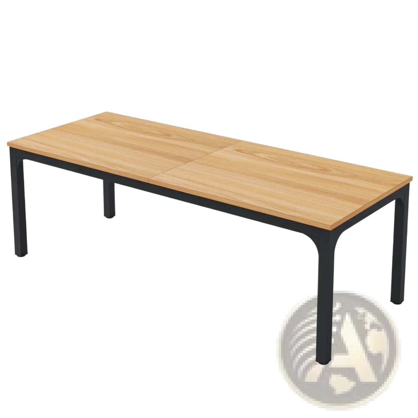 78 Inch Executive Office Desk Double Workstation Wood