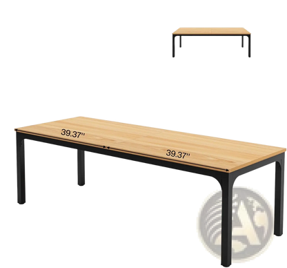 78 Inch Executive Office Desk Double Workstation Wood