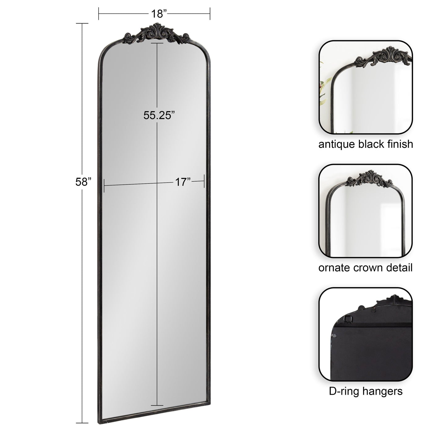 Arendahl Traditional Arch Mirror