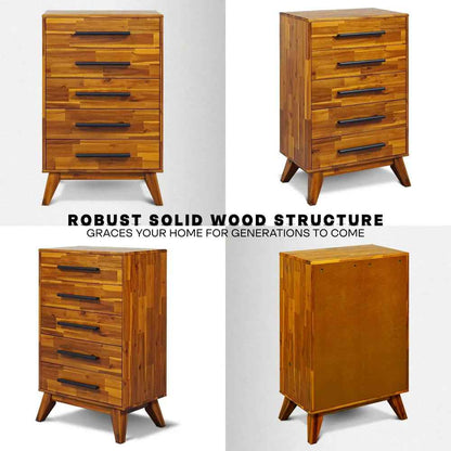 Linea Solid Wood Dresser