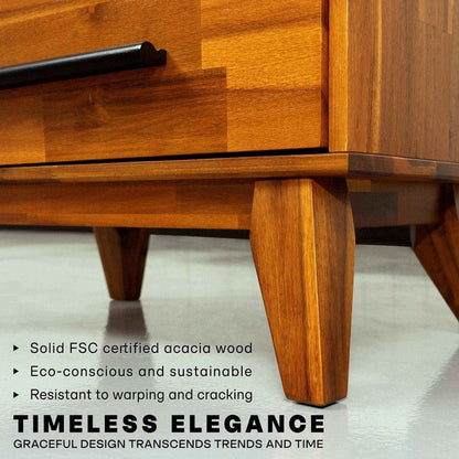 Linea Solid Wood Dresser