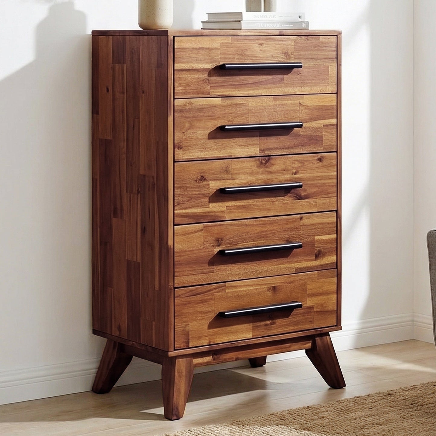 Linea Solid Wood Dresser