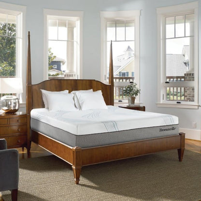 New Pluma White/Gray 12" SensaFlex GelLux Queen Mattress