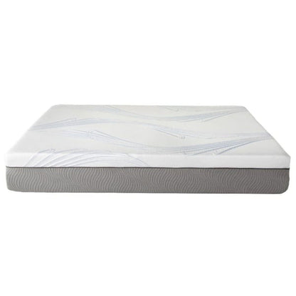 New Pluma White/Gray 12" SensaFlex GelLux Queen Mattress