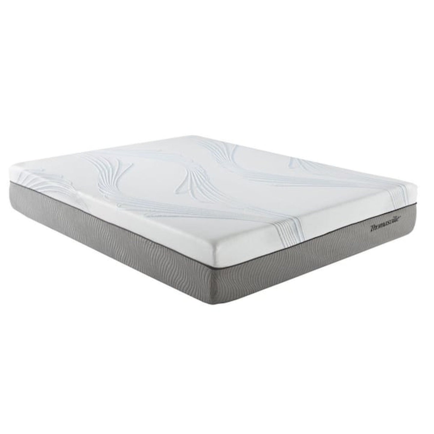 New Pluma White/Gray 12" SensaFlex GelLux Queen Mattress