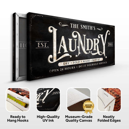 Laundry Sign IV