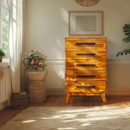 Linea Solid Wood Dresser