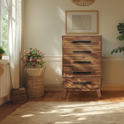 Linea Solid Wood Dresser