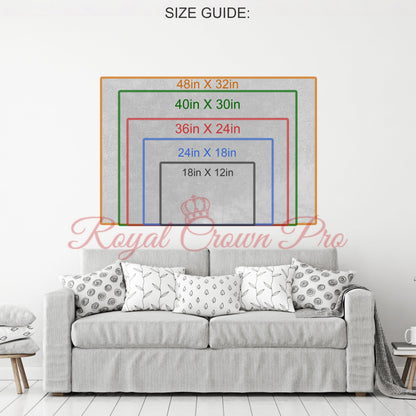 Live By The Sun Love By The Moon Canvas Wall Art, Romantic Decor