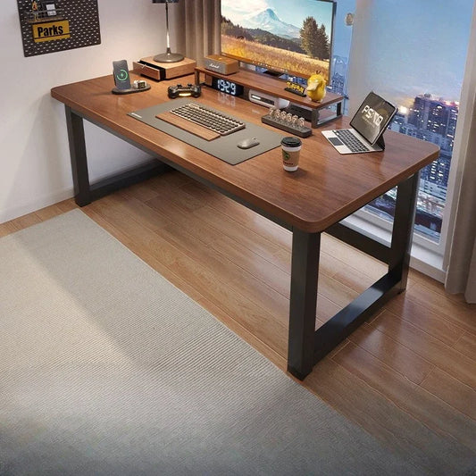 Ergonomic Computer Desk Gaming Desk Adjustable Height Office Study Table Space Saving Small Room Escritorios Home Use Furniture