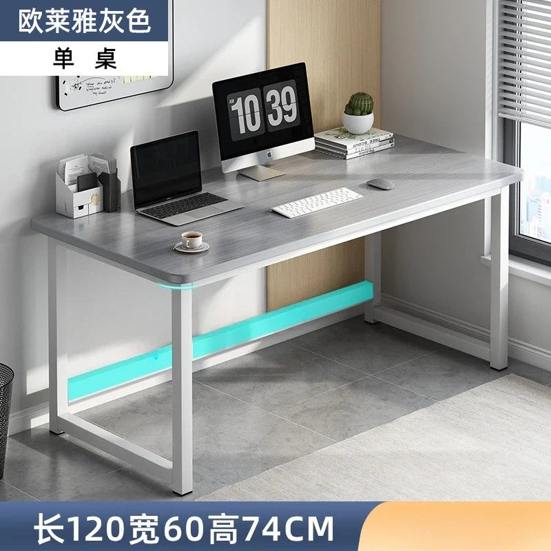 Ergonomic Computer Desk Gaming Desk Adjustable Height Office Study Table Space Saving Small Room Escritorios Home Use Furniture