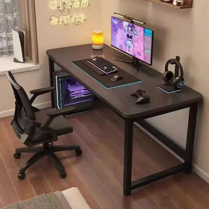 Folding computer desk, solid wood desk, office desk, student study desk, 80/100cm, available in two sizes: walnut/oak tables