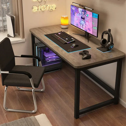 Ergonomic Computer Desk Gaming Desk Adjustable Height Office Study Table Space Saving Small Room Escritorios Home Use Furniture