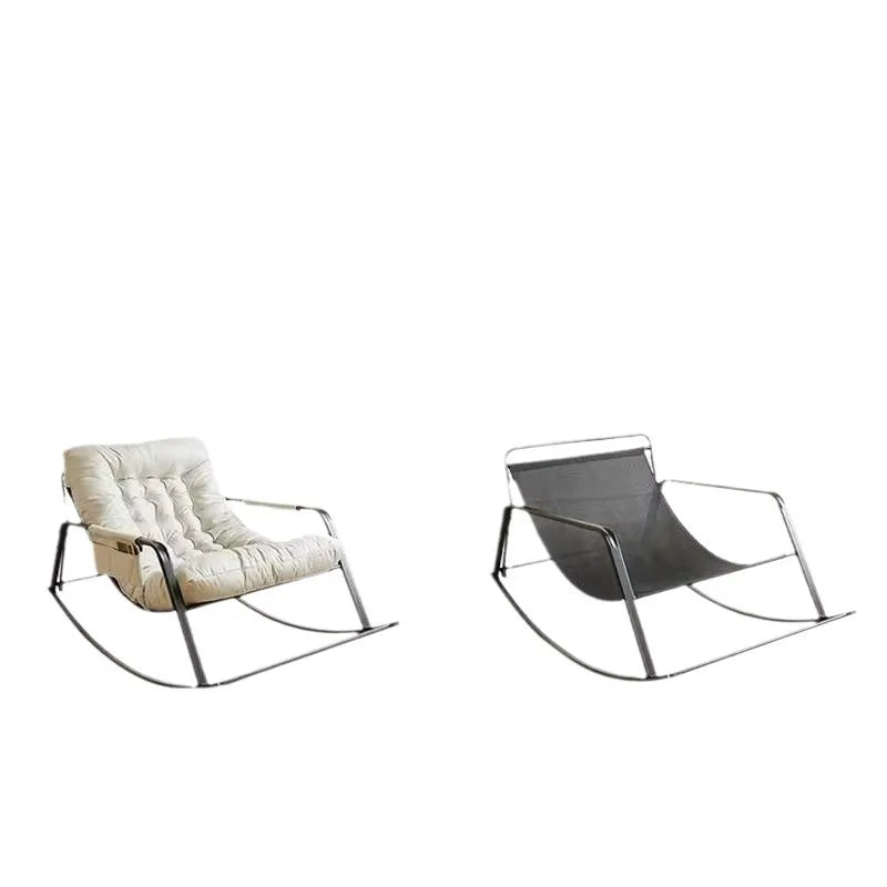 Adult Rocking Recliner Lounge Chair Comfortable Reclining Armchair Living Room Patio Two Seater Moon Chair Home Use Furniture