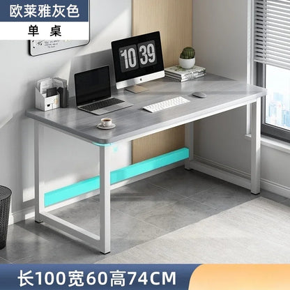 Ergonomic Computer Desk Gaming Desk Adjustable Height Office Study Table Space Saving Small Room Escritorios Home Use Furniture
