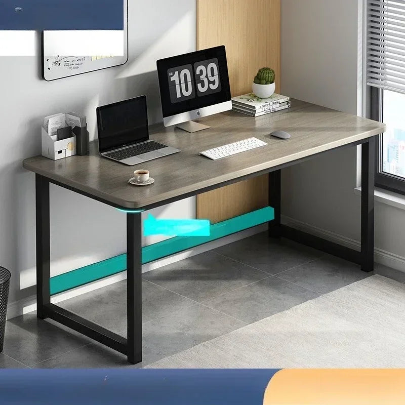 Ergonomic Computer Desk Gaming Desk Adjustable Height Office Study Table Space Saving Small Room Escritorios Home Use Furniture