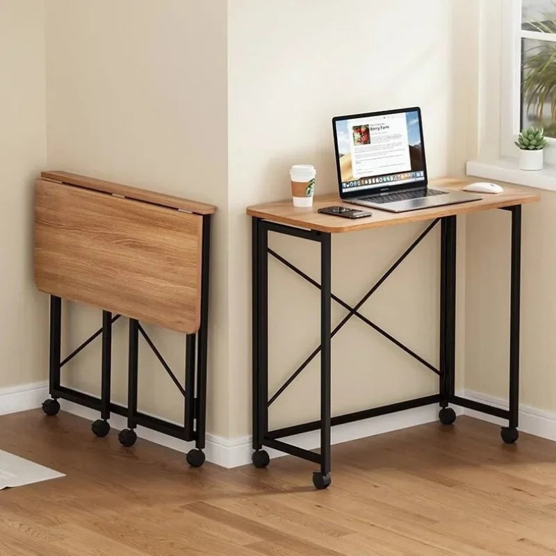 Computer Table Writing Mobilier Movable Foldable Study Desk Study Room Student Lightweight Simple Metal Bureau Office Furniture