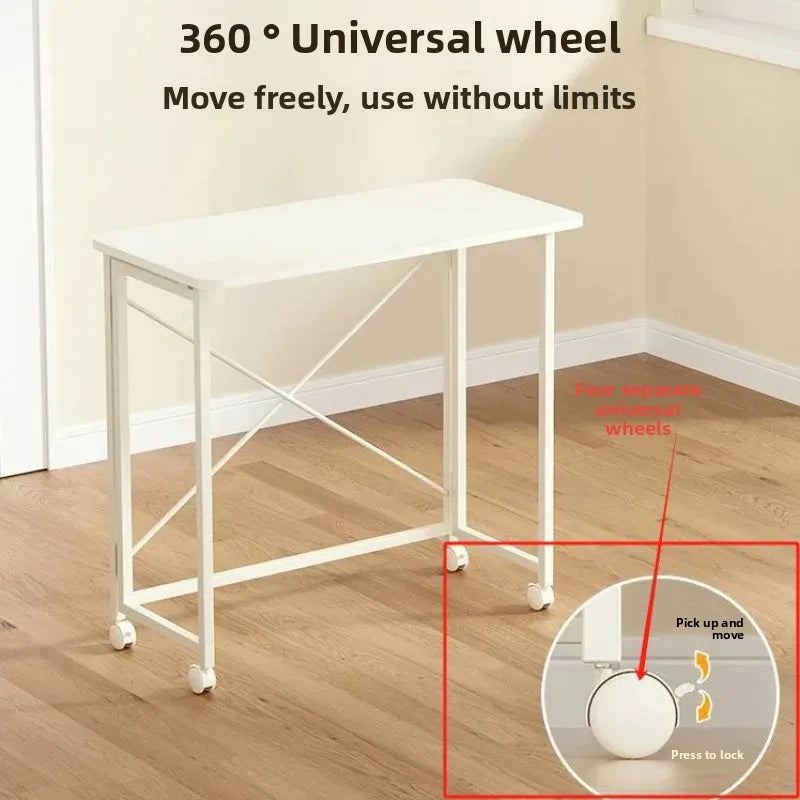 Computer Table Writing Mobilier Movable Foldable Study Desk Study Room Student Lightweight Simple Metal Bureau Office Furniture
