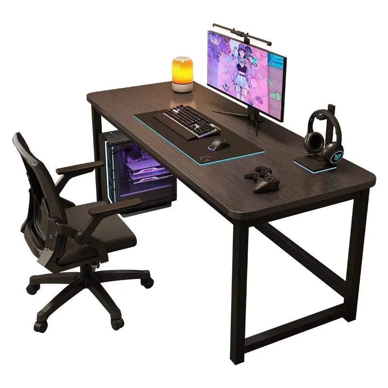 Ergonomic Computer Desk Gaming Desk Adjustable Height Office Study Table Space Saving Small Room Escritorios Home Use Furniture