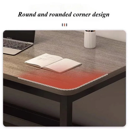 Folding computer desk, solid wood desk, office desk, student study desk, 80/100cm, available in two sizes: walnut/oak tables