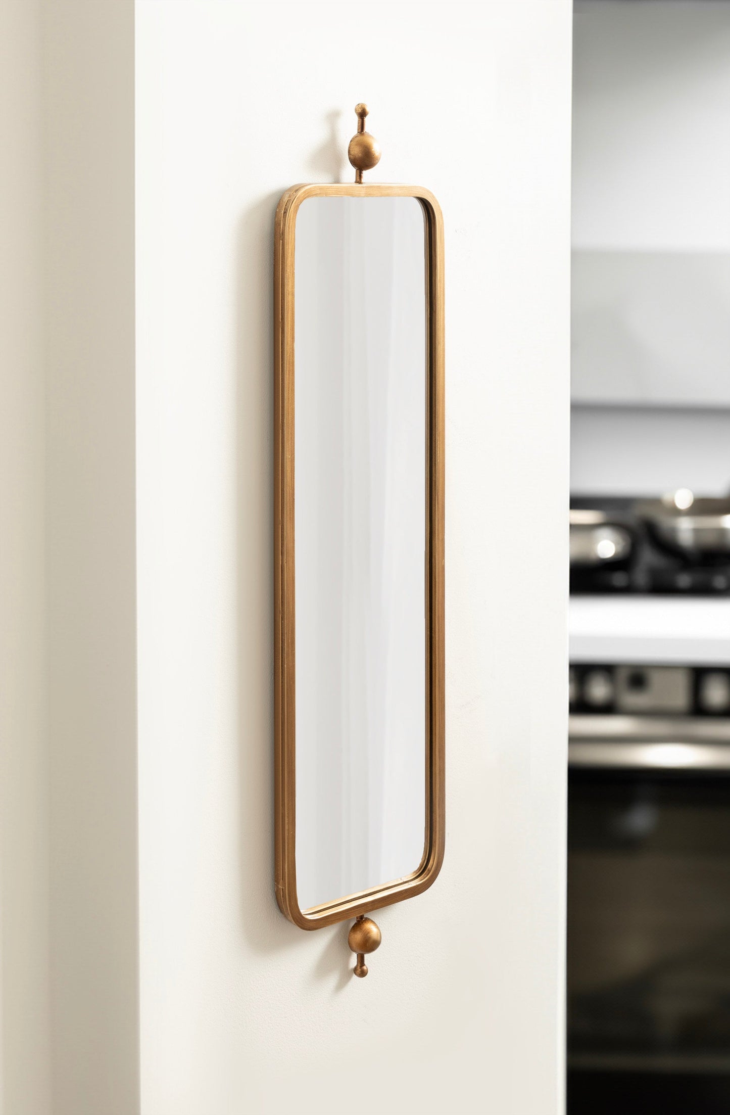 Kasota Metal Framed Mirror