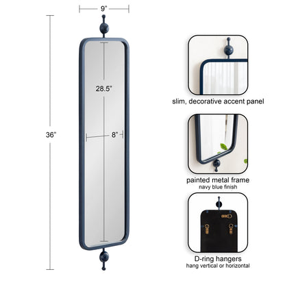 Kasota Metal Framed Mirror