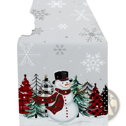 Christmas Table Runner Festive Holiday Decor 183x33