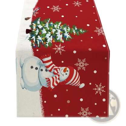 Christmas Table Runner Festive Holiday Decor 183x33