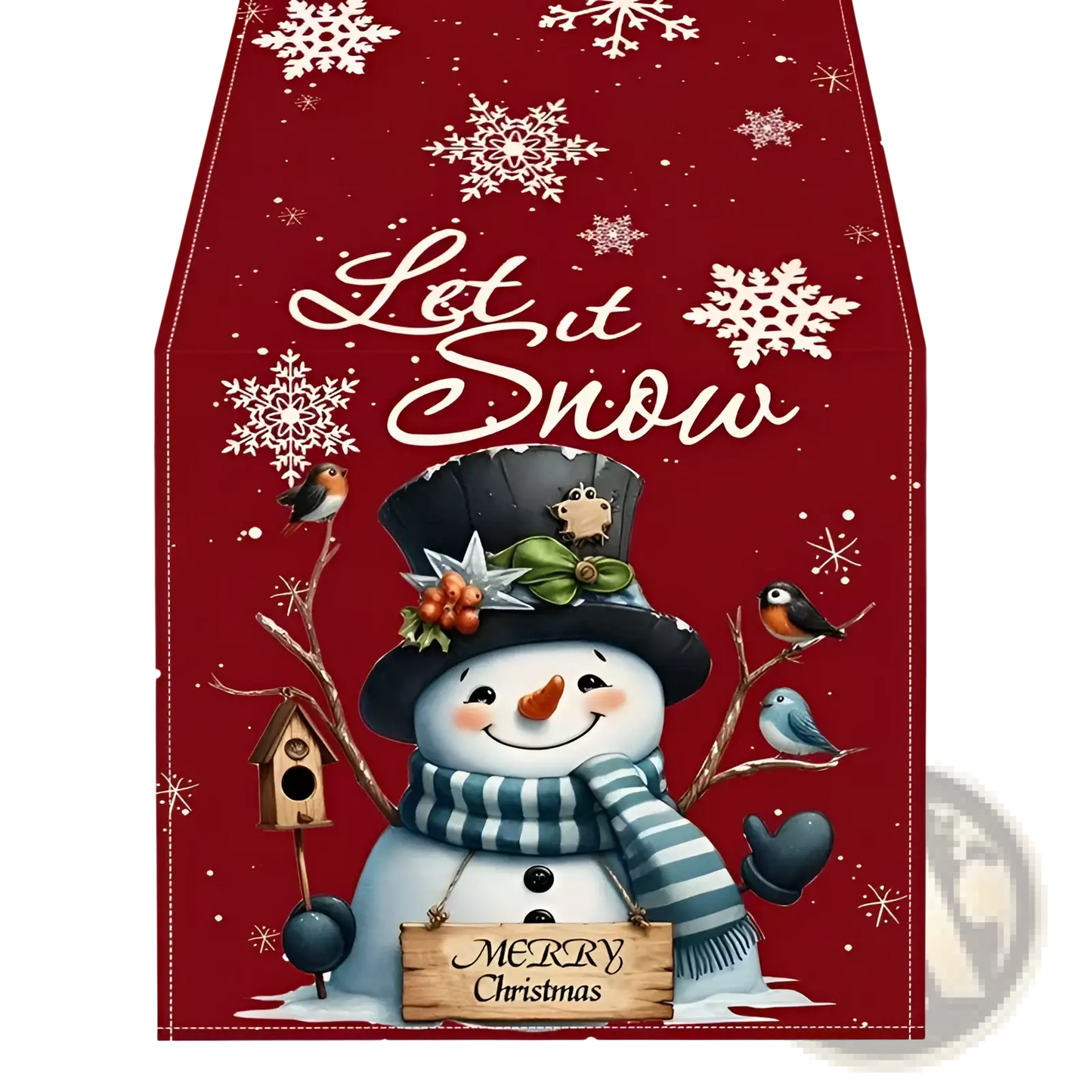 Christmas Table Runner Festive Holiday Decor 183x33