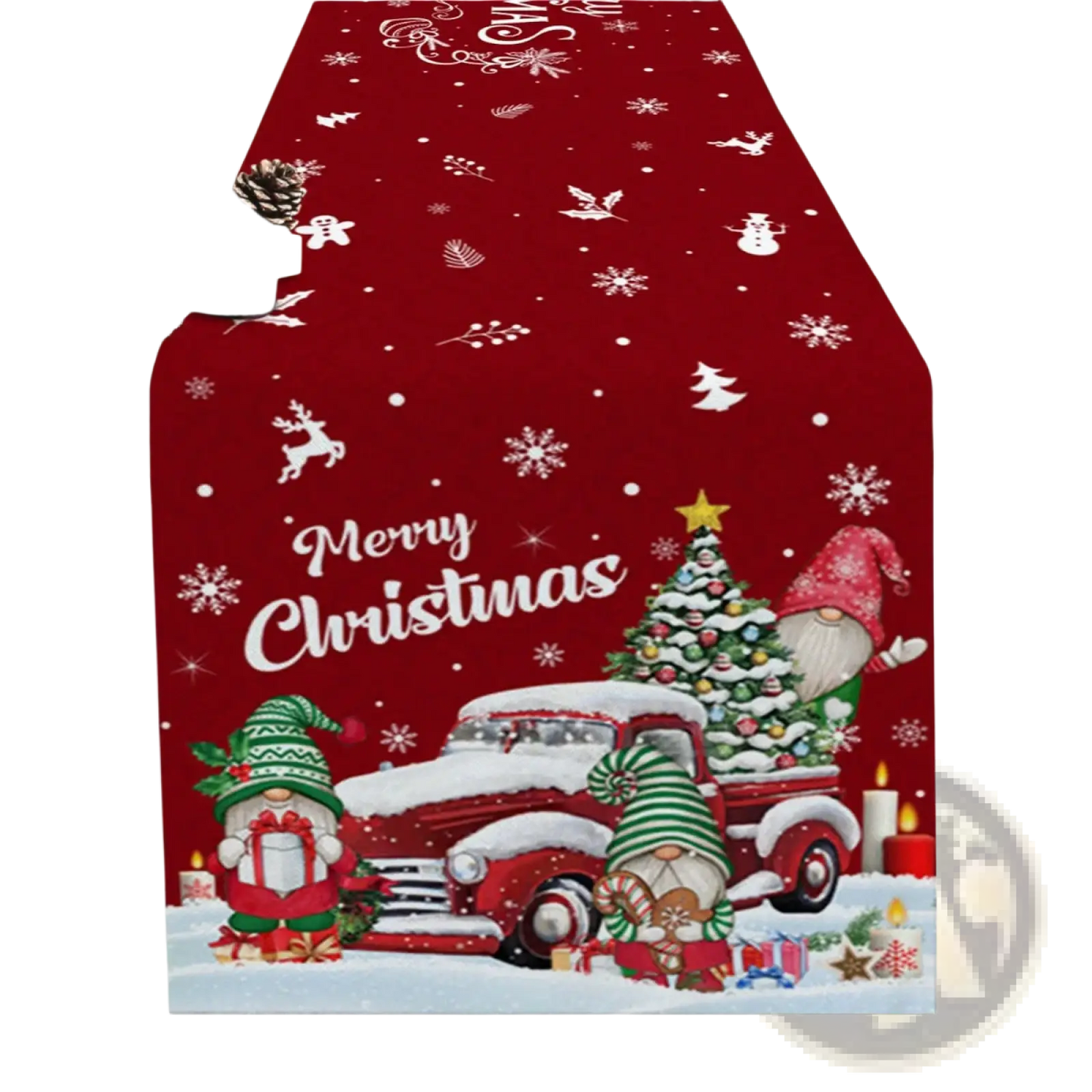 Christmas Table Runner Festive Holiday Decor 183x33