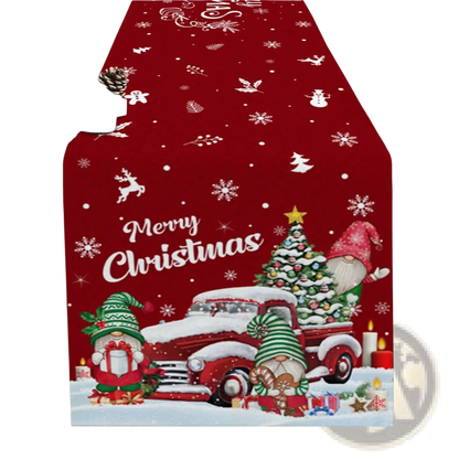 Christmas Table Runner Festive Holiday Decor 183x33