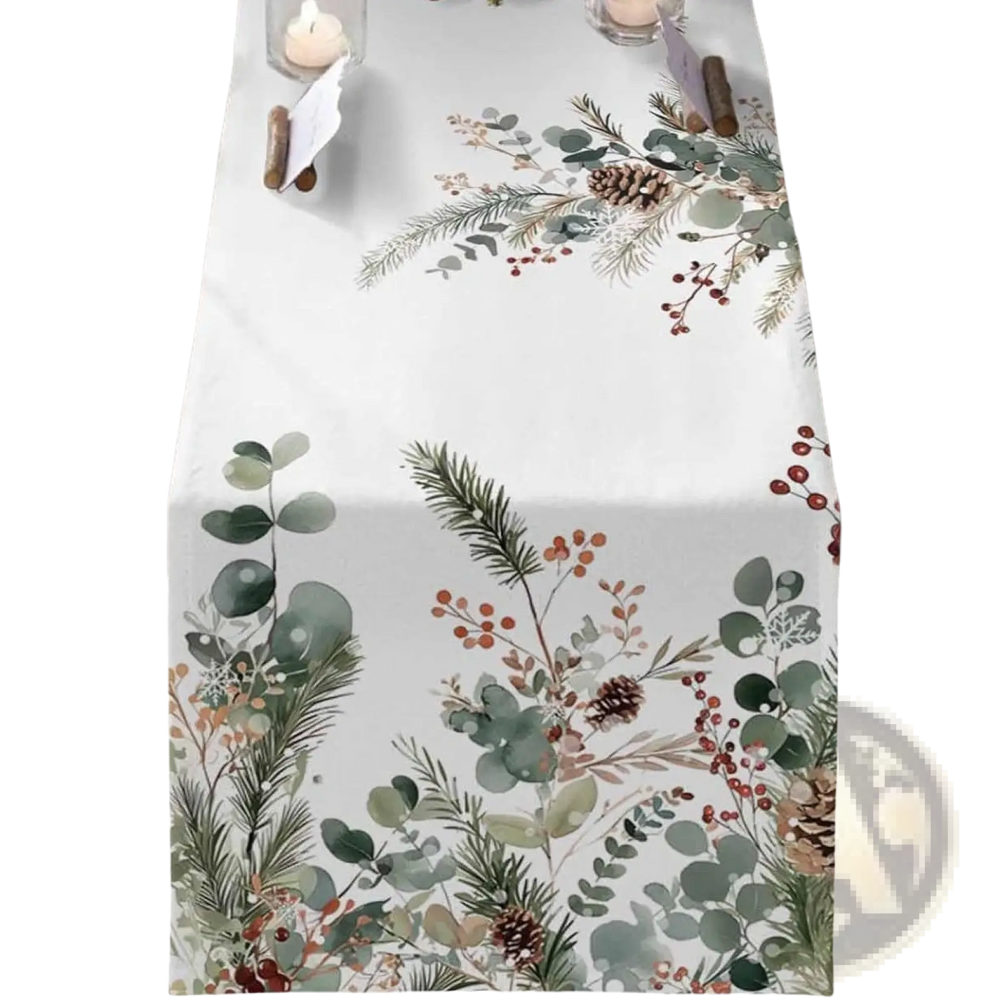 Christmas Table Runner Festive Holiday Decor 183x33
