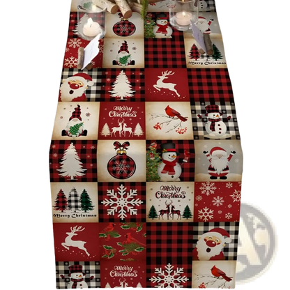 Christmas Table Runner Festive Holiday Decor 183x33