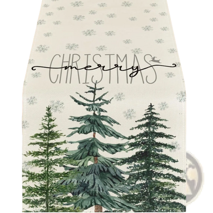 Christmas Table Runner Festive Holiday Decor 183x33
