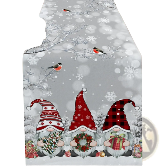 Christmas Table Runner Festive Holiday Decor 183x33
