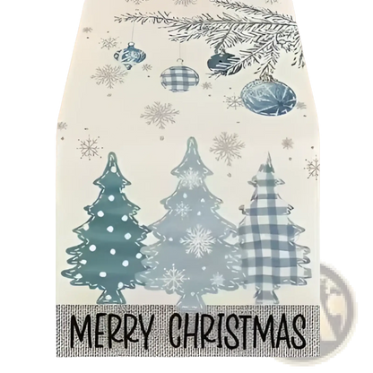 Christmas Table Runner Festive Holiday Decor 183x33
