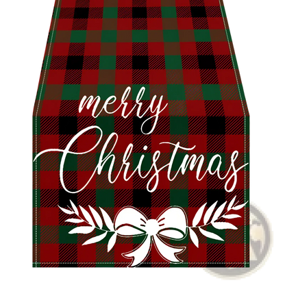 Christmas Table Runner Festive Holiday Decor 183x33