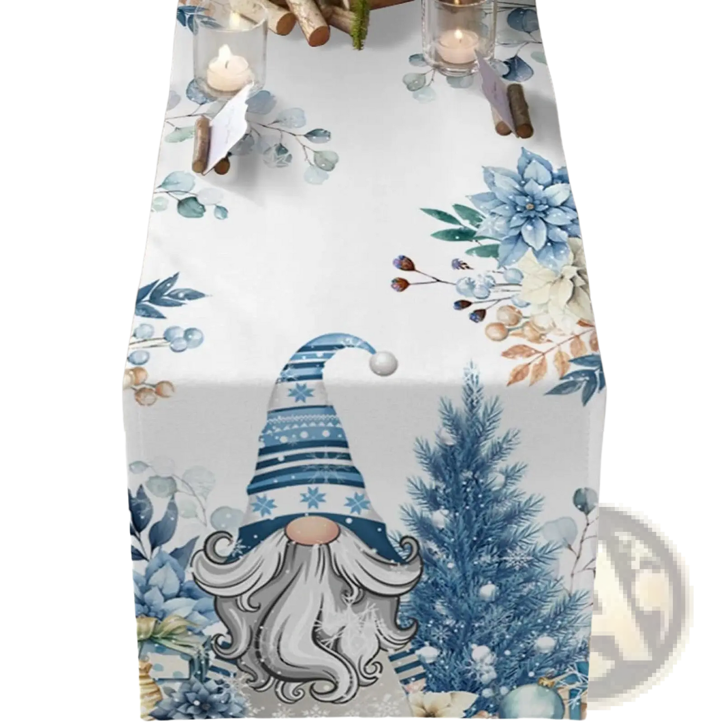 Christmas Table Runner Festive Holiday Decor 183x33