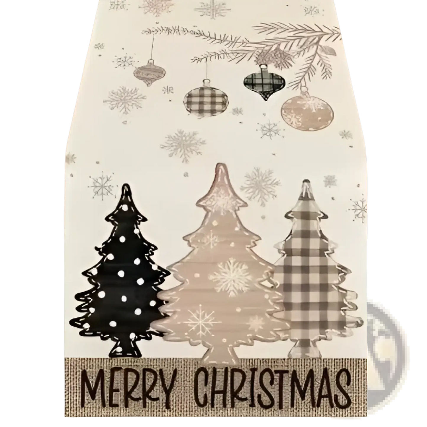 Christmas Table Runner Festive Holiday Decor 183x33