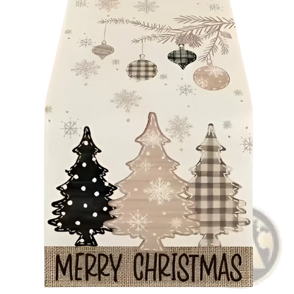 Christmas Table Runner Festive Holiday Decor 183x33