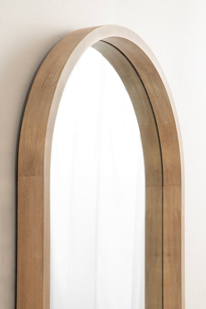 Hutton Wood Framed Arch Mirror